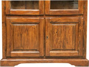 Vitrina L120 37 H197 cm, lemn masiv