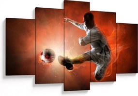 Tablou - Fotbalistul (150x105 cm)