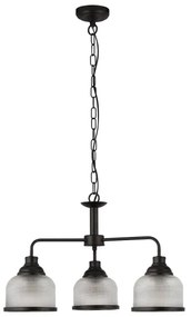 Lustră pe lanț Searchlight 1683-3BK HIGHWORTH 3xE27/60W/230V negru