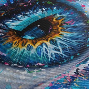 Tablou - Pictura ochilor (120x50 cm)