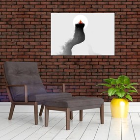 Tablou - Meditație în vârf (90x60 cm)