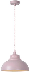 Lucide 34400/29/66 - Lampa suspendata ISLA 1xE14/40W/230V roz