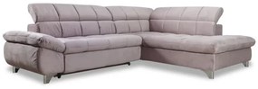 Coltar Extensibil Gemini, Dreapta, Roz, 312 X 78 X 234 Cm