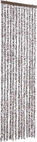 vidaXL Perdea pentru insecte, maro și bej, 56x200 cm, Chenille