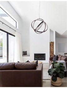 Lustra LED design modern geometric PERTONE 63W NVL-9365013