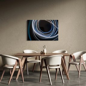 Tabloul cu linii albastre (90x60 cm)