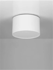 Spot aplicat, Plafoniera LED Luldo alb, 11cm