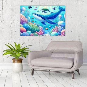 Tablou – Lume subacvatică (90x60 cm)