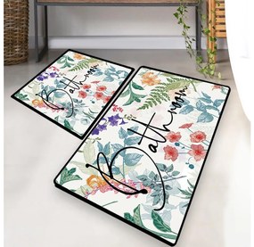 SET 2x covoraș pentru baie 60/100 cm colorat