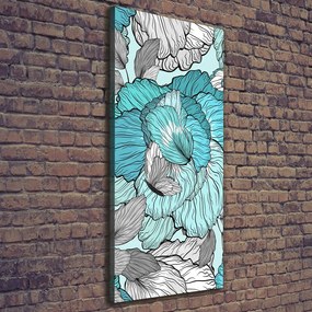 Tablou pe pânză canvas Model floral