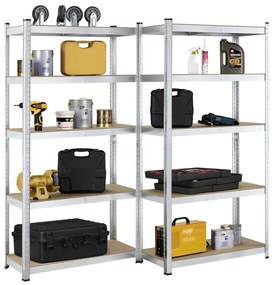 Jusky Set 2 rafturi - 180x90x40 cm