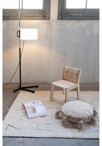 Covor pentru copii crem lavabil/țesut manual din bumbac 140x200 cm ABC – Lorena Canals