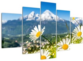 Tablou - Primăvara în Alpi (150x105 cm)