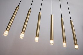 Lustra suspendata stil minimalist Ramira 6L aurie