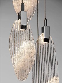 Lustra LED suspendata design decorativ SERIQ D-40cm