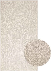 vidaXL Covor „ZIZUR” crem aspect iută pentru interior și exterior