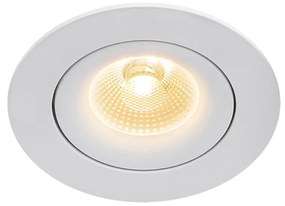 Spot incastrabil baie directionabil LED IP44 Aliki White