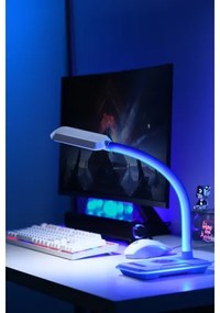 Lampă LED RGBW dimabilă de masă cu încărcare Qi Immax 08989L 30W/230V negru