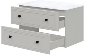Dulap sub lavoar Bondi 80 cm, crem