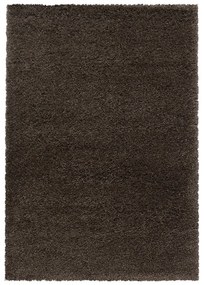 Covor maro închis 80x150 cm Fluffy – Ayyildiz Carpets