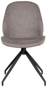 Scaune de dining gri 2 buc. Monte – House Nordic