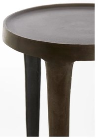 Măsuțe auxiliare 2 buc. rotunde din metal 35x35 cm Tobias – Light &amp; Living