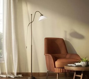 Lampadar din alama cu brat reglabil Sofia