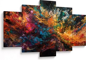 Tablou - Abstracția culorilor II. (150x105 cm)