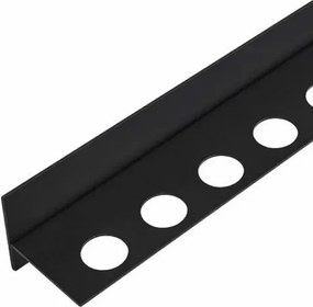 Canal de scurgere dreapta negru Balneo 120 cm