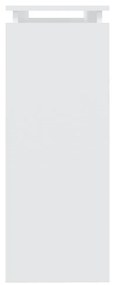 Masă consolă, alb, 102x30x80 cm, pal