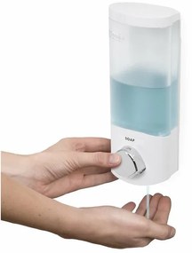 Dozator de sapun Compactor UNO, 360 ml, alb