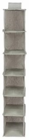 Organizator de haine agatat 30 x 18 x 94 cm, gri