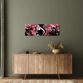 Tablou - Jazz (cu ceas) (90x30 cm)