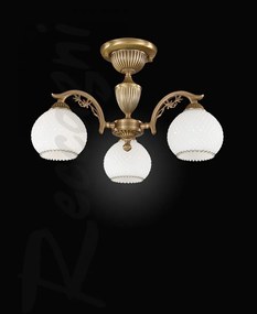 Lustra aplicata clasica din alama design italian 8600
