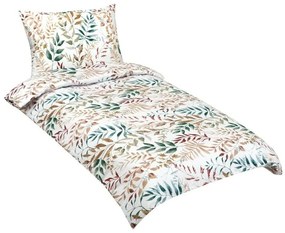 Lenjerie de pat din bumbac Bellatex Twig bej, 140 x 200 cm, 70 x 90 cm, 140 x 200 cm, 70 x 90 cm