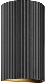 Aplică Brilliant UNDULA 2xGU10/10W/230V negru