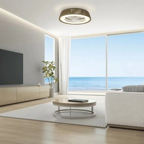Lustra LED cu Ventilator si telecomanda POLINESIA NAUTICA