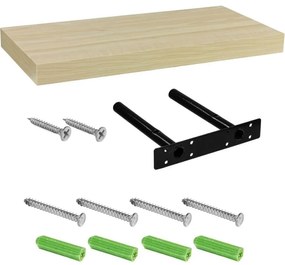 Raft de perete STILISTA Volato - culoarea lemnului deschis 110 cm