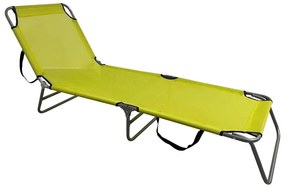 Șezlong de grădină KALEO (verde + gri). 1091732