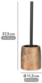 Perie de WC bronz din ceramică Tremea – Wenko