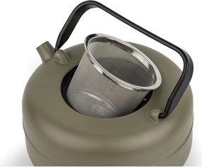 Ceainic kaki cu filtru din fontă 750 ml Henan – Bredemeijer