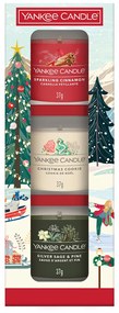 Yankee Candle Set cadou cu 3 lumânări votive din sticlă Christmas Classics 2025