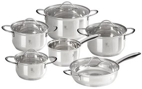 Set oale inox 12 piese Silver Jewellery Berlinger Haus BH 6661