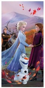 Disney Regatul de gheață Wind prosop de baie, prosop de plajă 70x140cm
