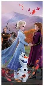 Disney Regatul de gheață Wind prosop de baie, prosop de plajă 70x140cm