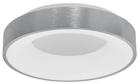 Plafoniera LED moderna 38cm RANDO THIN argintie NVL-9353834