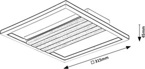 Rabalux 71457 - Plafonieră LED NOXELLE, 26W/230V, 3000/4500/6000K