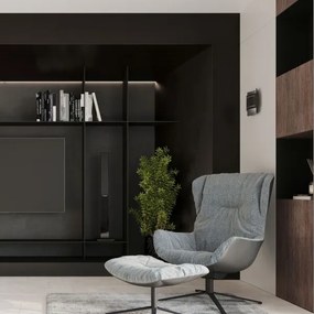 Aplică HESTIA 1xG9/40W/230V neagră Sollux SL.0981