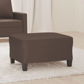 349357 vidaXL Taburet, maro, 70x55x41 cm, piele ecologică