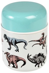 Termos albastru-crem pentru mâncare, pentru copii 280 ml Prehistoric Land – Rex London